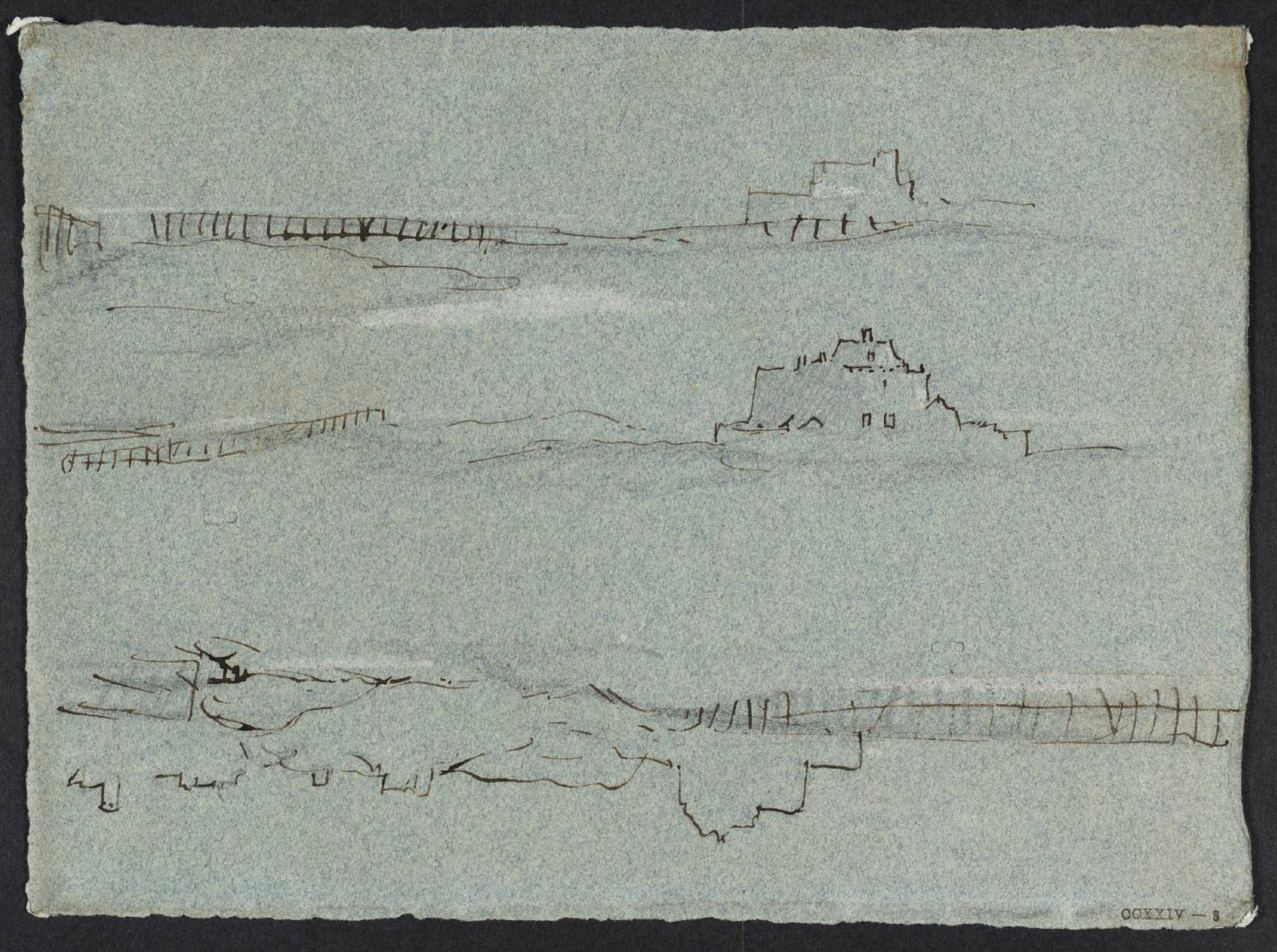 Two Sketches at Ambleteuse