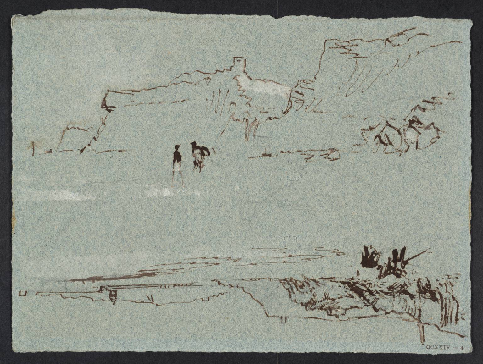 Two Sketches at Ambleteuse