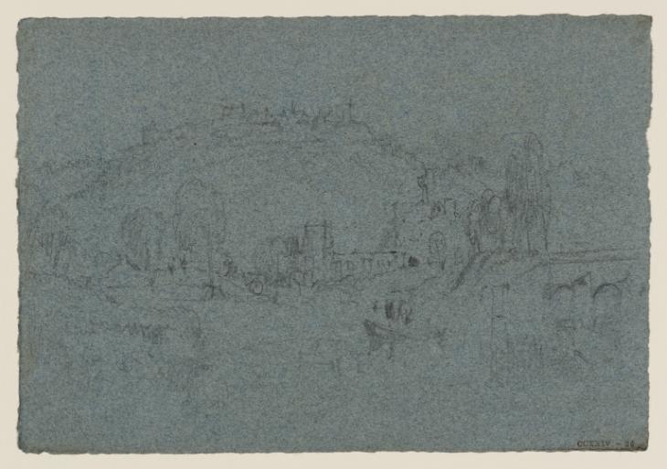 Joseph Mallord William Turner, ‘Carisbrooke Castle, ?from the North’ ?1827