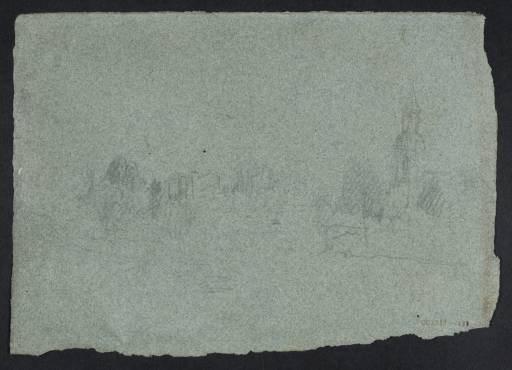 Joseph Mallord William Turner, ‘Town with a Church and Spire’ c.1824