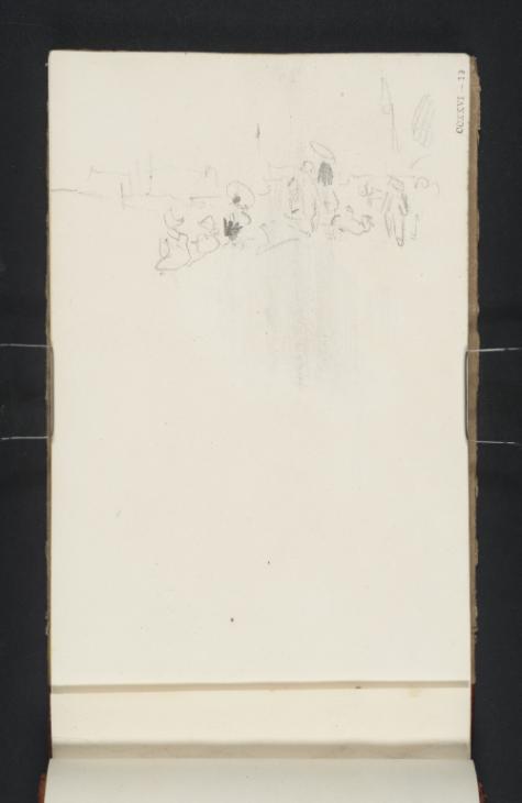 Joseph Mallord William Turner, ‘A Group of Women and Children Spectators at Cowes Regatta’ 1827