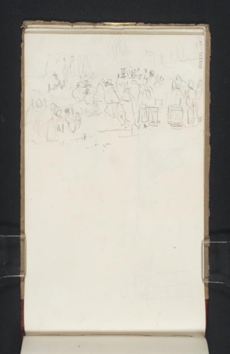 Joseph Mallord William Turner, ‘A Crowd, Perhaps Watching Cowes Regatta’ 1827