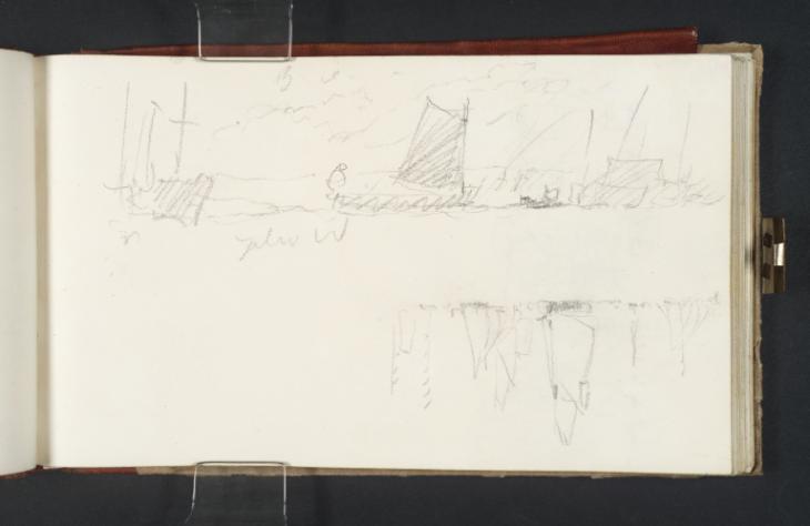 Joseph Mallord William Turner, ‘Boats under Sail’ 1827