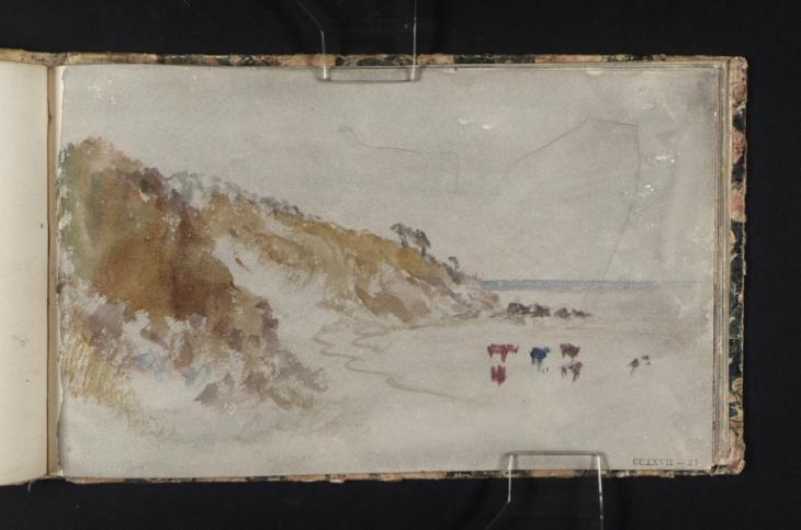 Joseph Mallord William Turner, ‘A Cove on the Isle of Wight, with ?Cattle’ 1827