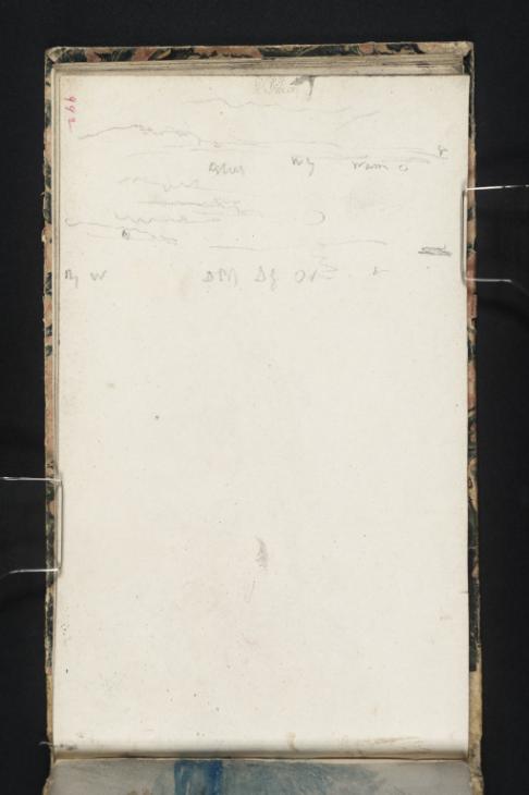 Joseph Mallord William Turner, ‘Study of the Sun Setting among Clouds over Water’ c.1827