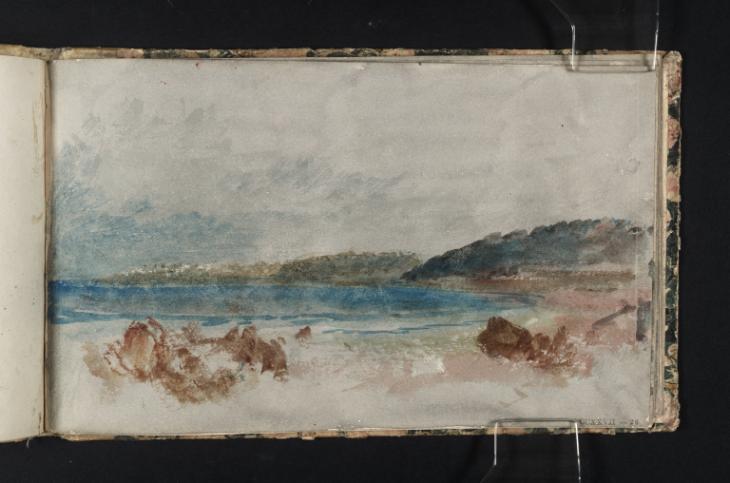 Joseph Mallord William Turner, ‘A Rocky Beach on the Isle of Wight’ 1827