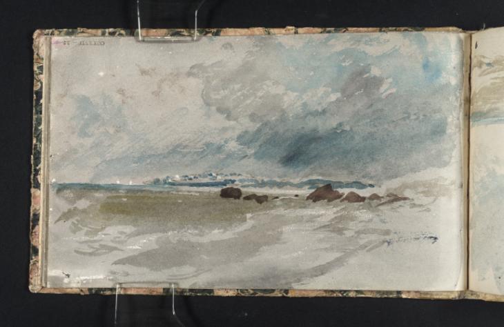 Joseph Mallord William Turner, ‘A Rocky Beach on the Isle of Wight’ 1827