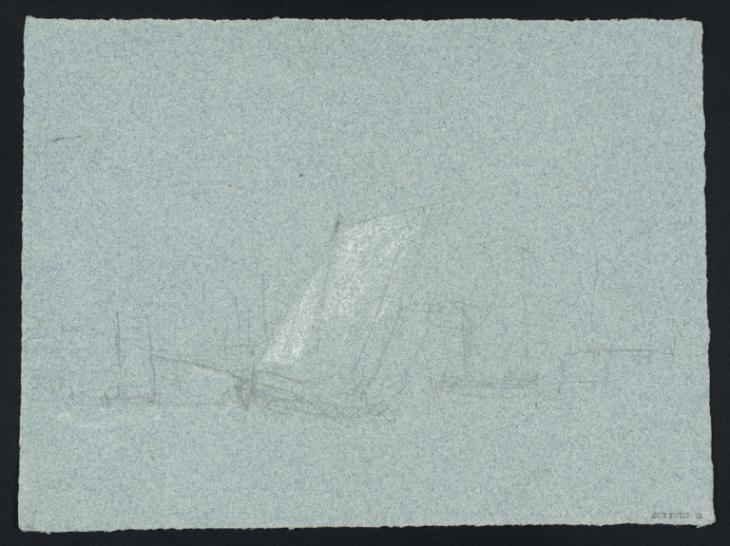 Joseph Mallord William Turner, ‘A Yacht under Sail and Other Shipping’ 1827