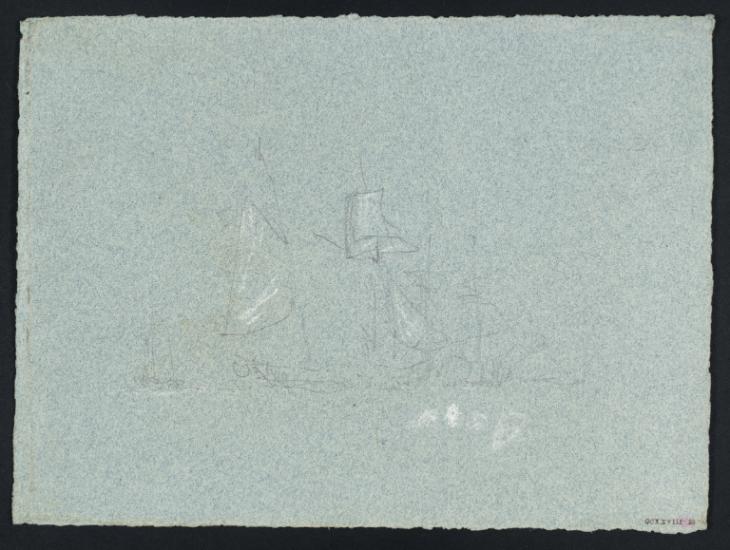 Joseph Mallord William Turner, ‘Ships under Sail’ 1827