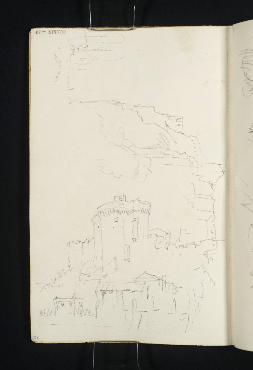 Ruins on a Rock; Also Castle