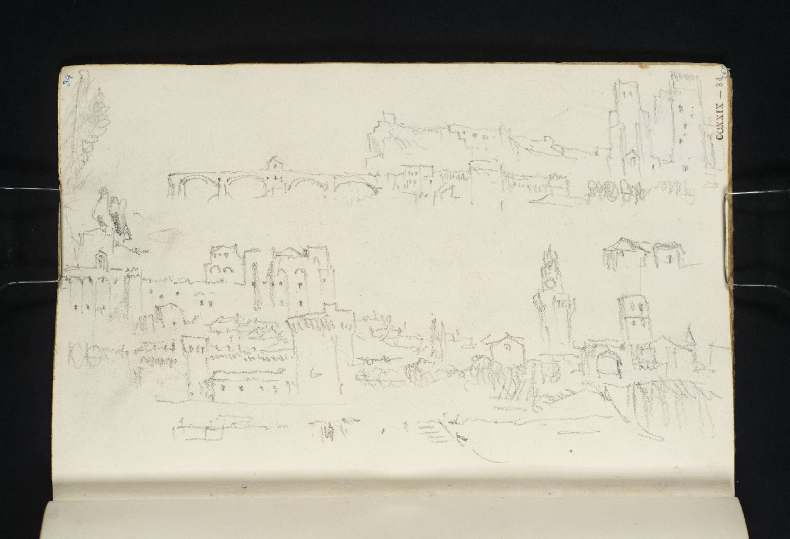 Bridge, with Castle, Ruined Palace, Etc.