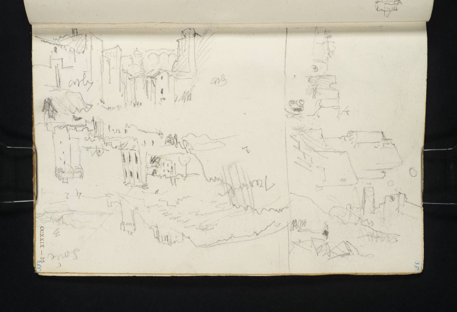 Views of ?Arles and Tarascon [Turner]