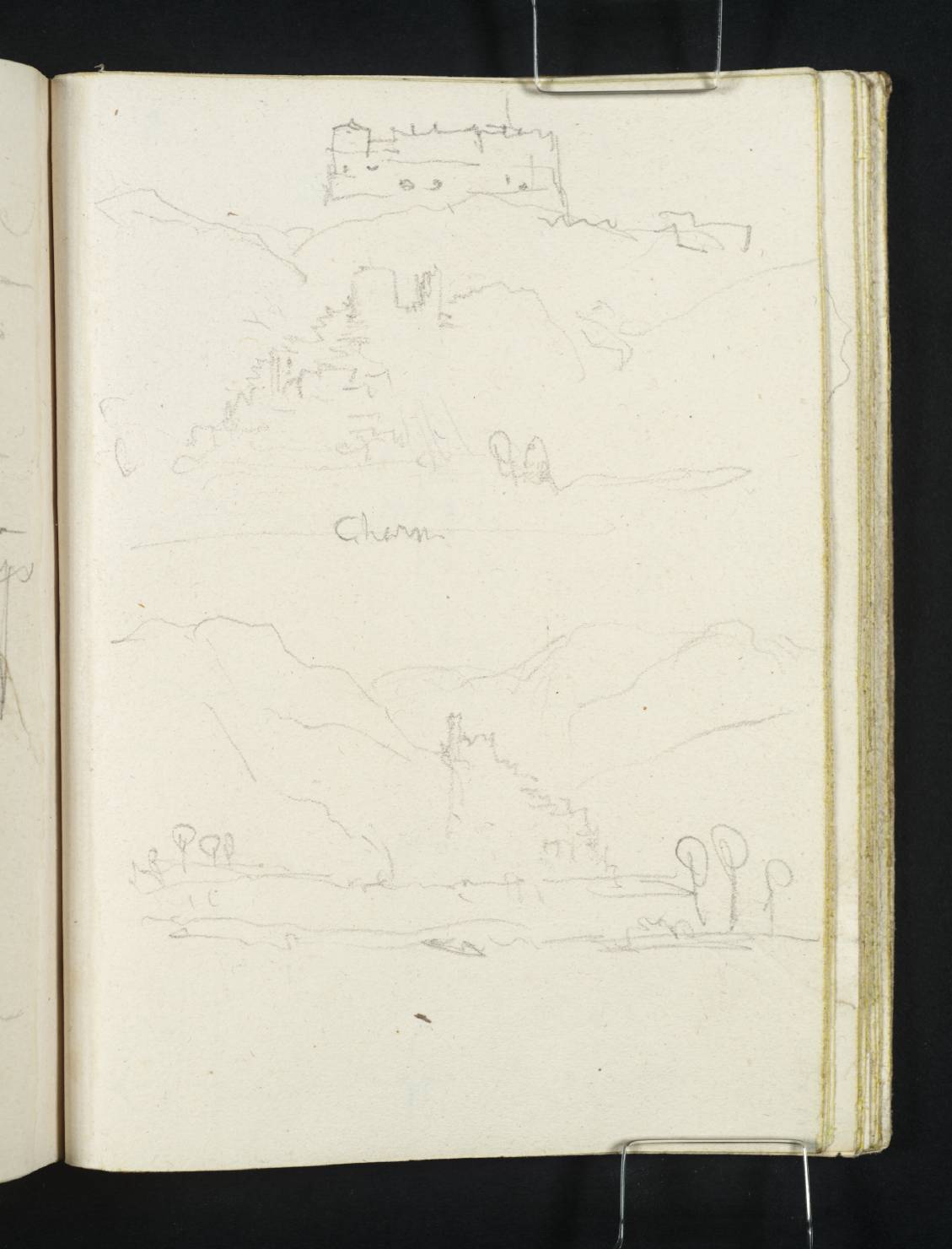 Mountains, with Castles. ?Charn [Turner]