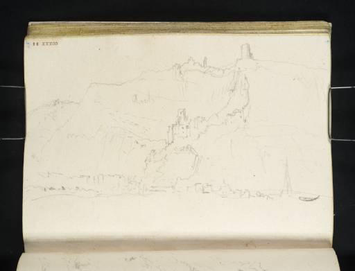 Joseph Mallord William Turner, ‘Le Teil and its Castle, on the Banks of the River Rhône’ 1828