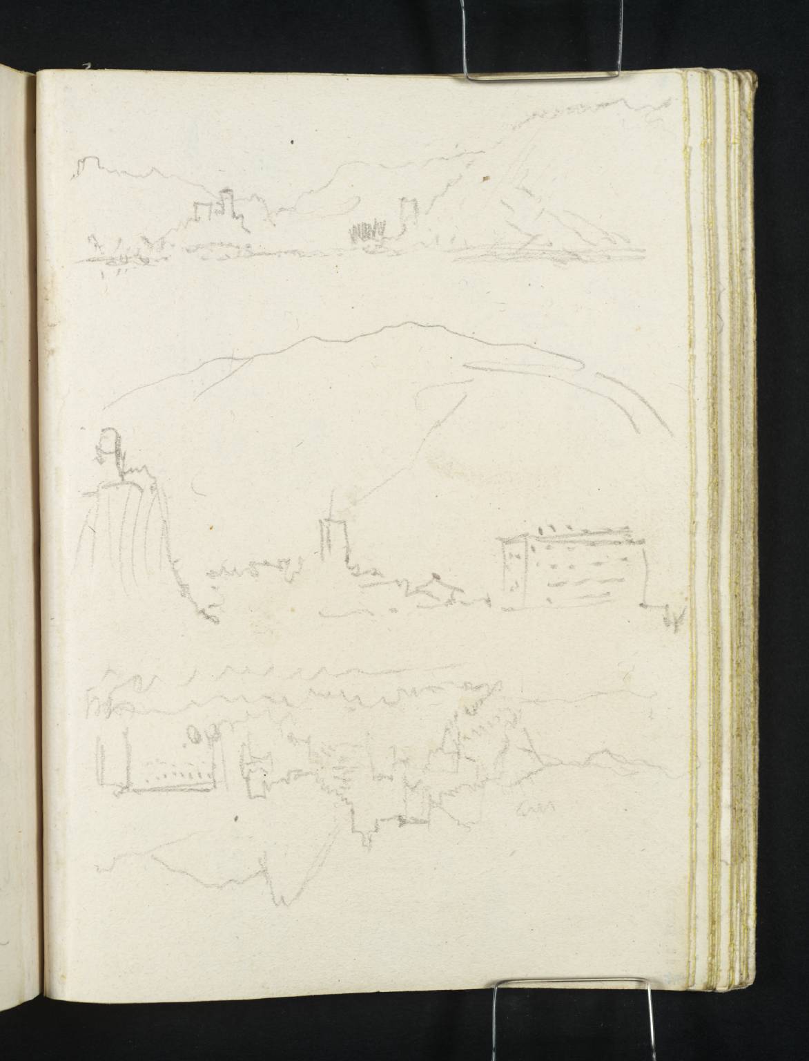 Mountains, with Castle