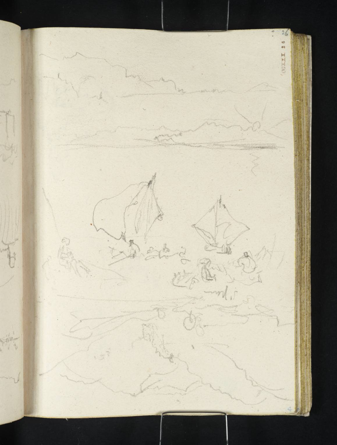 Castle, Etc., on Rock. St M... ?Viveyiu [Turner]