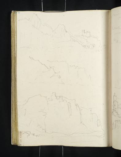 Joseph Mallord William Turner, ‘The Donzère Parade, along the Rhône Valley’ 1828