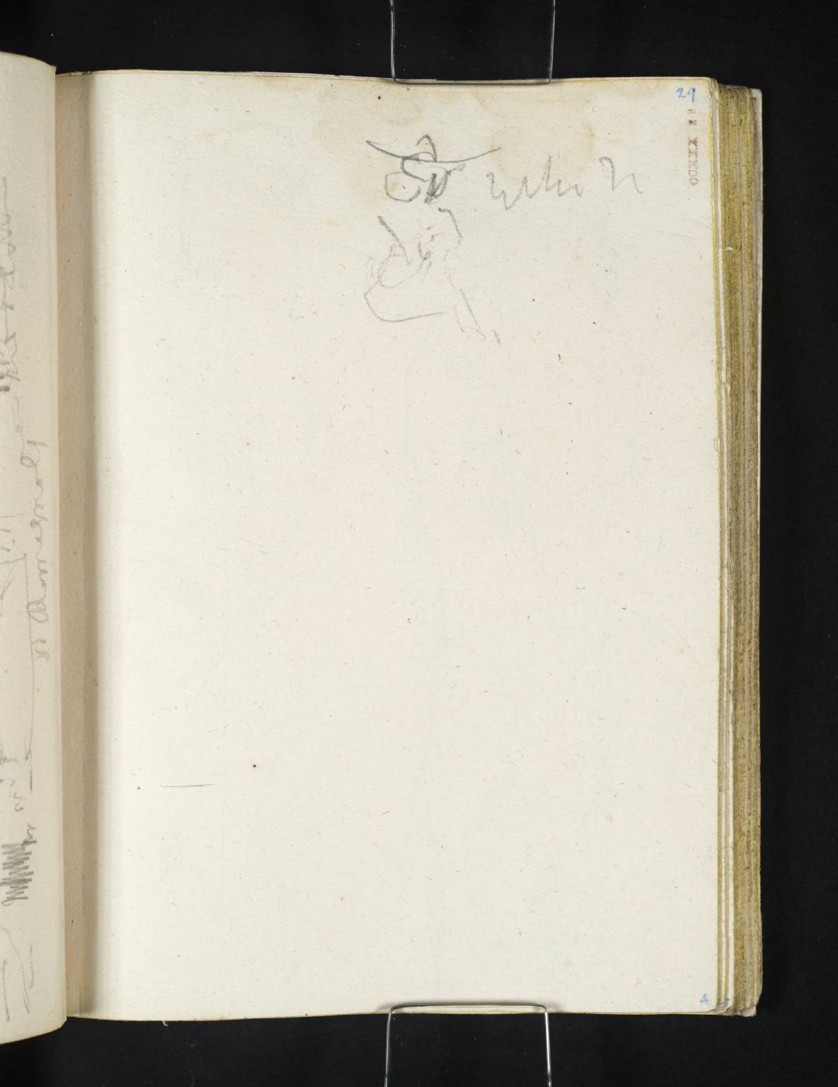 Seated Figure (?)