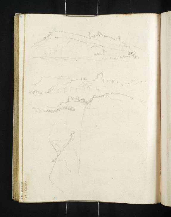 Joseph Mallord William Turner, ‘The Fortress at Mornas; Mondragon and its Ruined Castle’ 1828