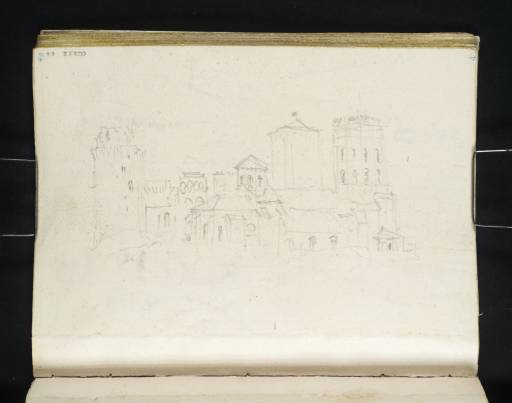 Joseph Mallord William Turner, ‘The Palais des Papes and the Notre Dame des Doms Cathedral, Avignon, Seen from the Rocher des Doms’ 1828
