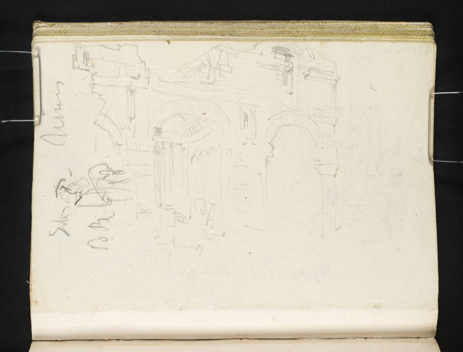 Roman Ruins at Nîmes [Turner]