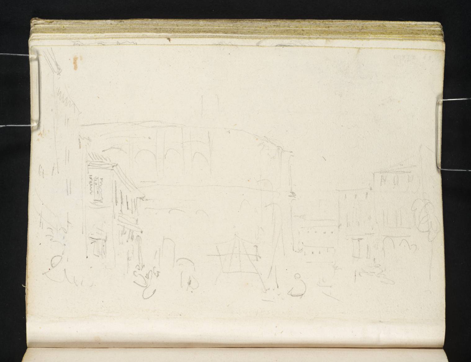 Roman Ruins at Nîmes [Turner]
