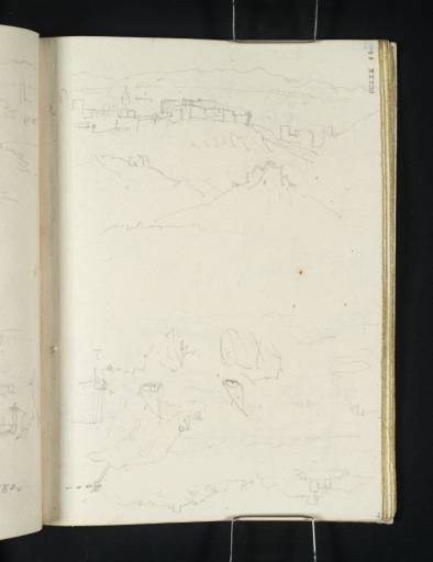 Joseph Mallord William Turner, ‘Views of Marseille: Fort Saint-Nicolas; Sailing Boats in the Malmousque Cove; The Château d'If and Frioul Islands’ 1828