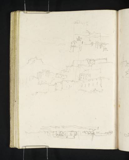 Joseph Mallord William Turner, ‘The Tour du Roi René and Fort Saint-Nicolas, Marseille’ 1828