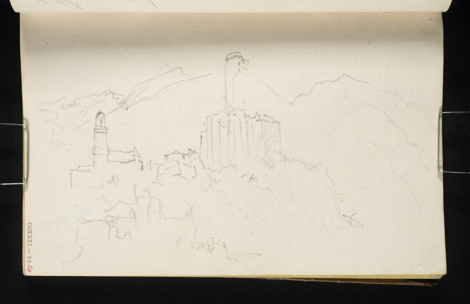 Towers and Mountains on Coast