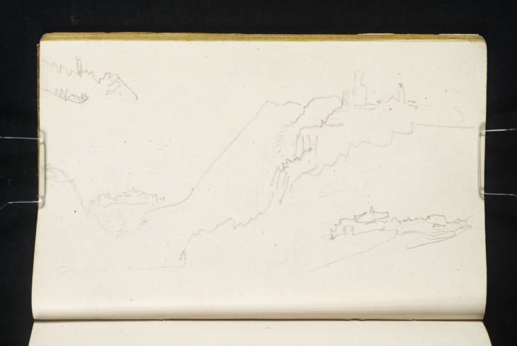 Joseph Mallord William Turner, ‘Distant View of Monaco and La Turbie, from the North-West’ 1828