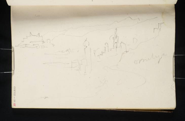 Joseph Mallord William Turner, ‘Oneglia, from the East’ 1828
