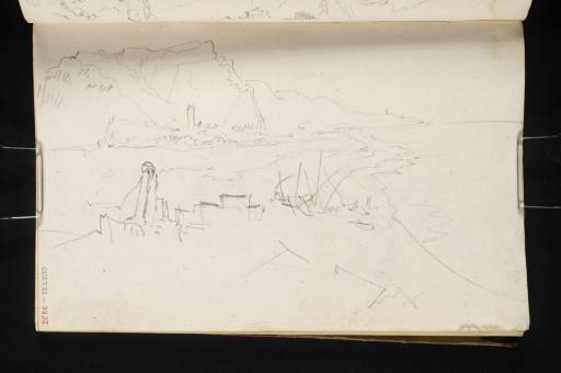 Joseph Mallord William Turner, ‘The Mouth of the River Roia at Ventimiglia’ 1828