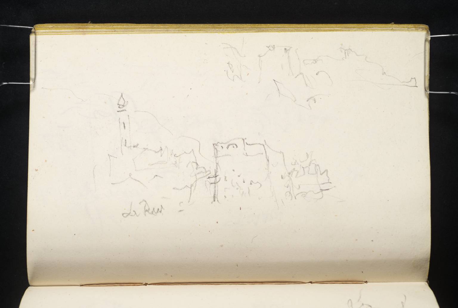 Buildings on Coast. Le R. [Turner]