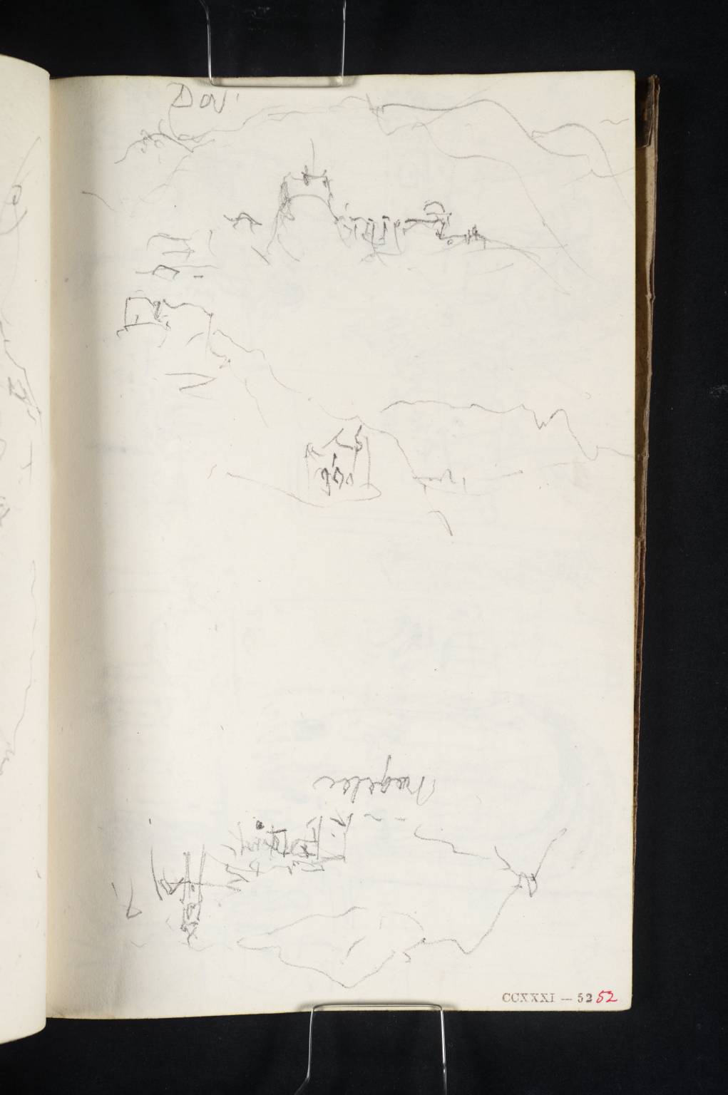 Buildings, with Mountains - ?Nagelei [Turner]