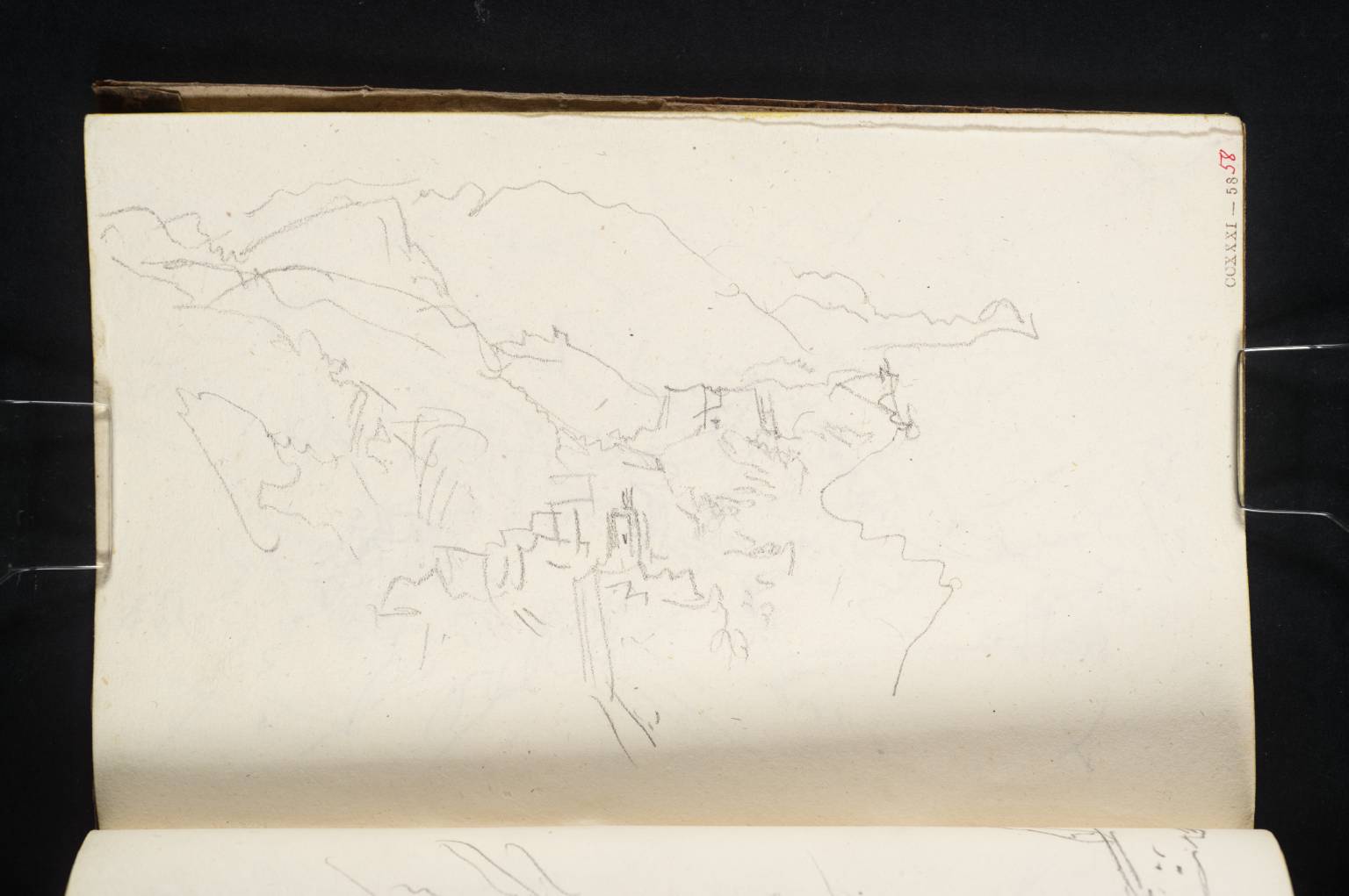 Mountains, with Buildings