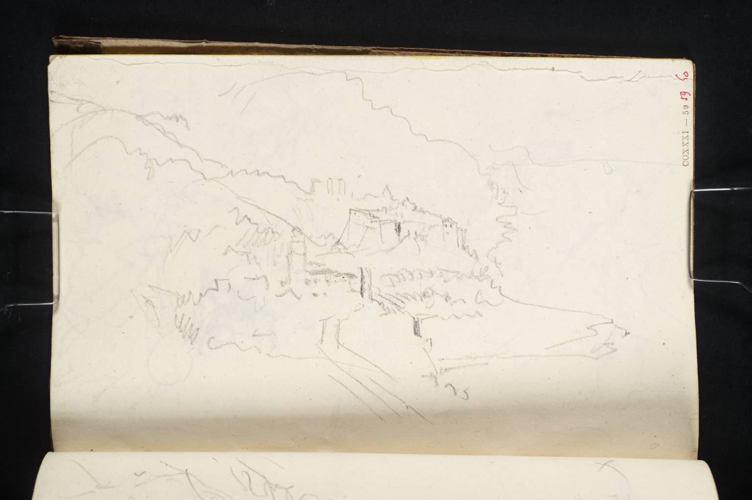 Mountains, with Buildings