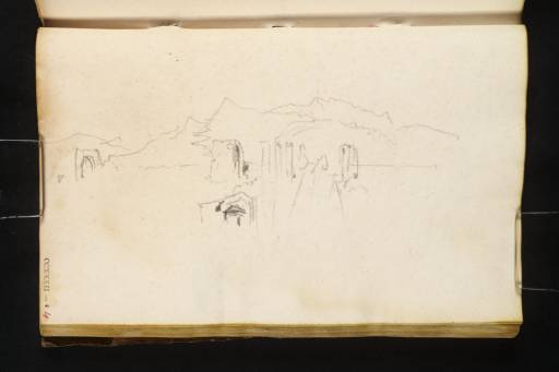 Joseph Mallord William Turner, ‘The Roman Aqueduct at Fréjus’ 1838