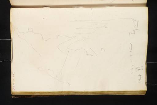 Joseph Mallord William Turner, ‘Three Views, Including a Tower near a River’ 1838