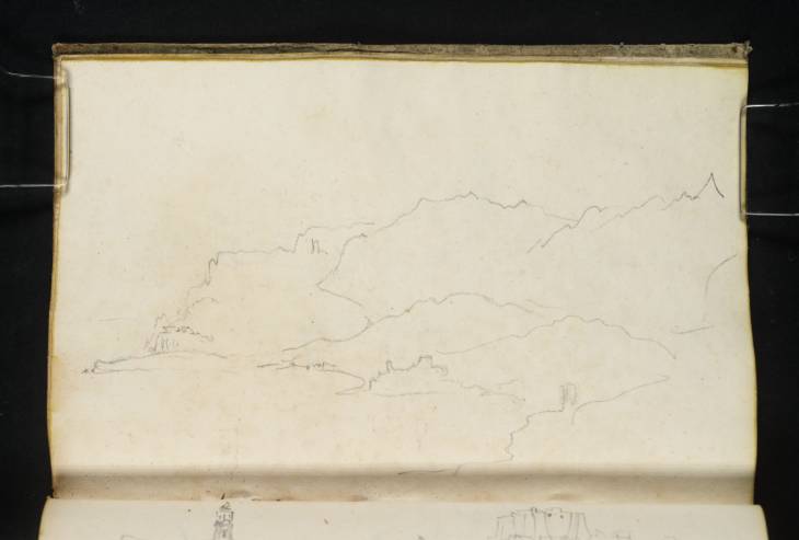 Joseph Mallord William Turner, ‘Distant View of Menton and Cap Martin’ 1838