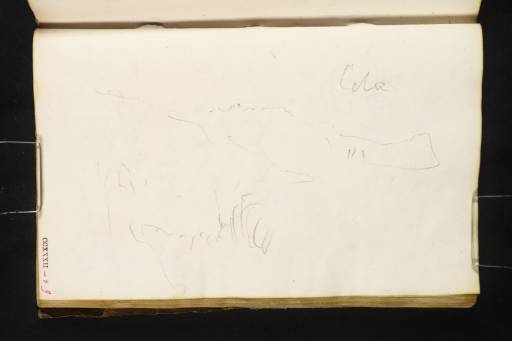 Joseph Mallord William Turner, ‘View of Celle Ligure, on the Ligurian Coast’ 1838