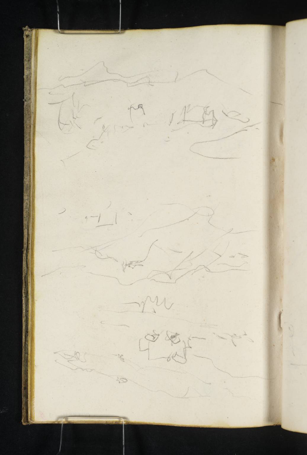 Buildings, with Mountains. ?Mill [Turner]