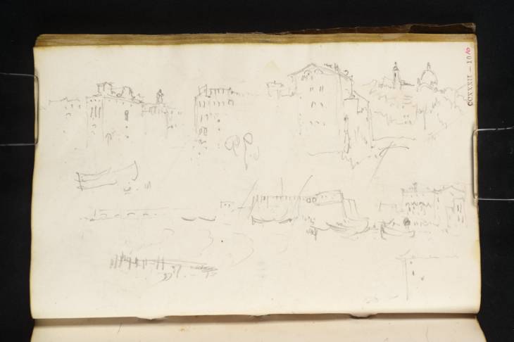 Joseph Mallord William Turner, ‘San Remo, from the Harbour’ 1838
