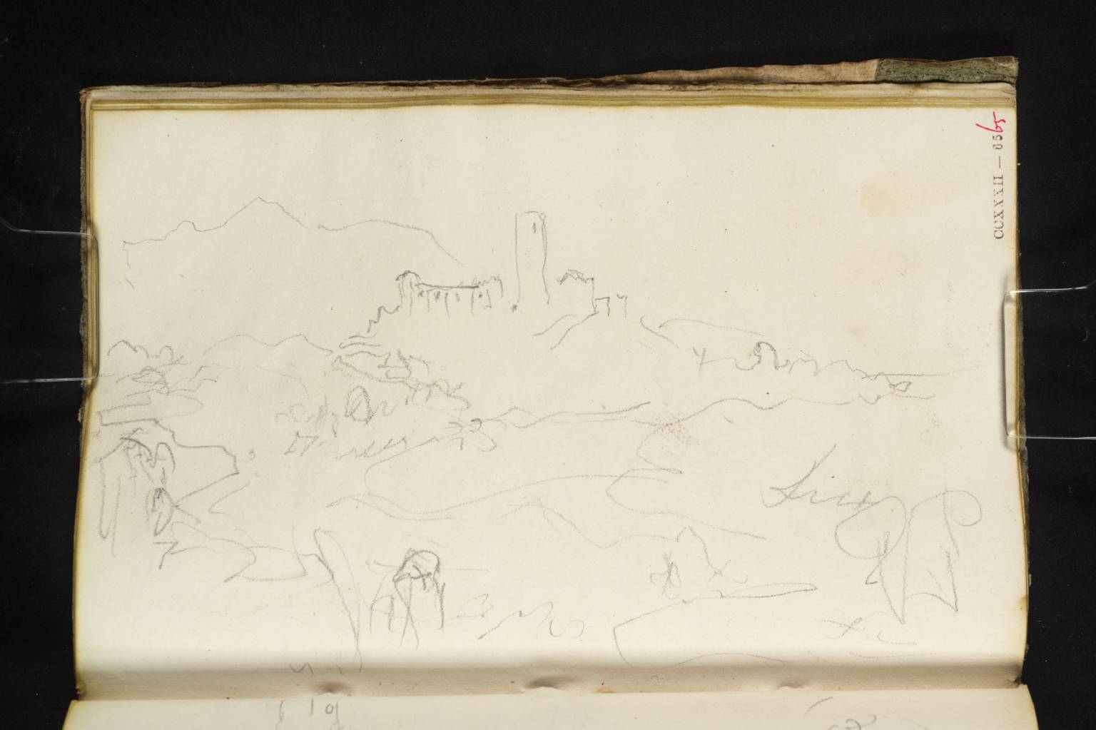 Buildings among Mountains