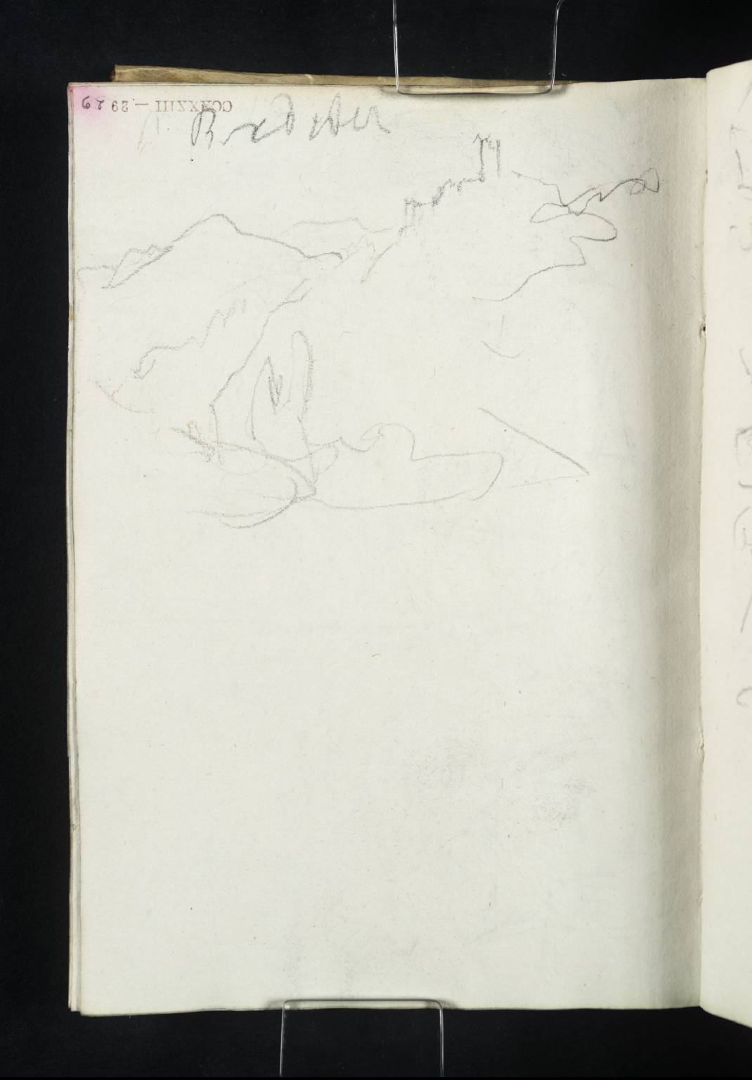 Convent on Mountain. ?St Bredeter [Turner]
