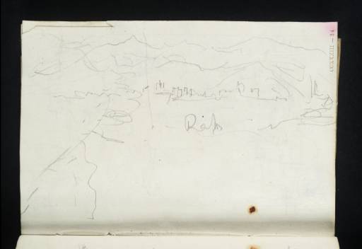 Joseph Mallord William Turner, ‘Rapallo’ 1828