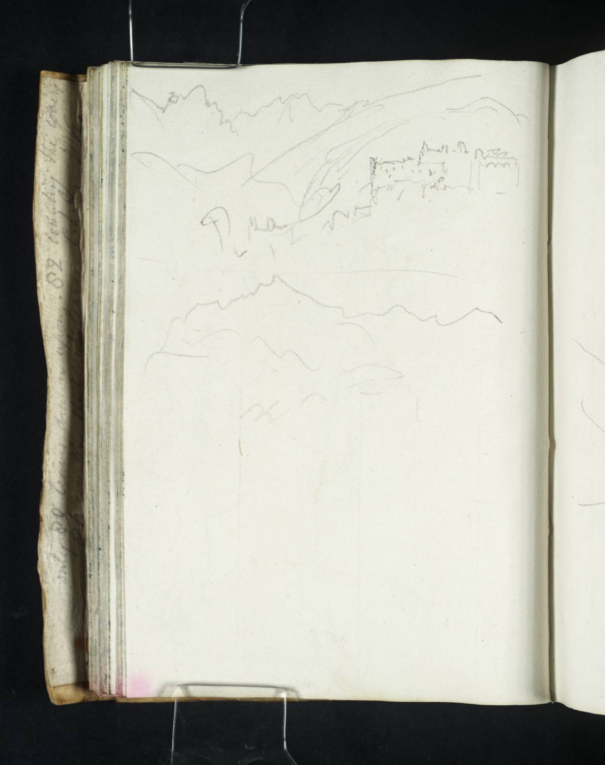 Mountains, with Buildings