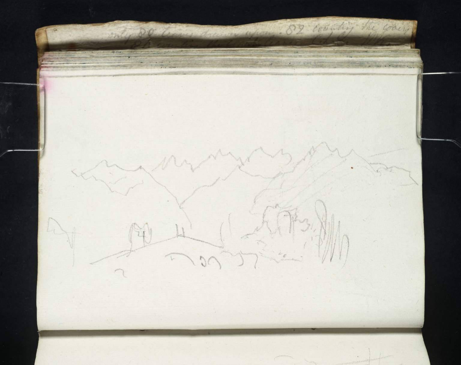 Bridge, with Mountains