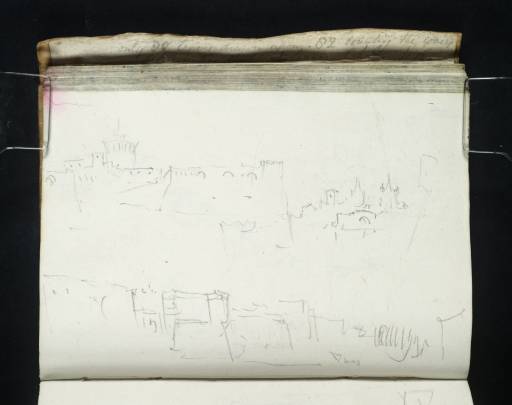 Joseph Mallord William Turner, ‘The Fortezza Vecchia, Livorno’ 1828