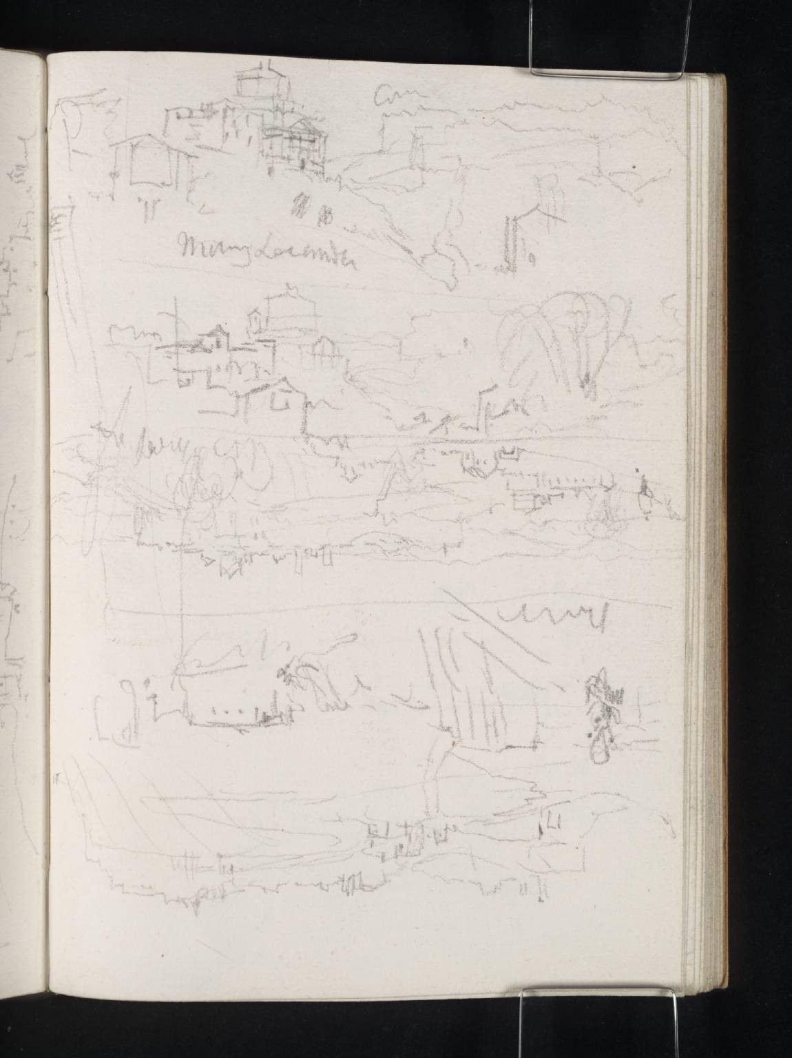 Buildings on Hill, Etc. M... Locanda [Turner]