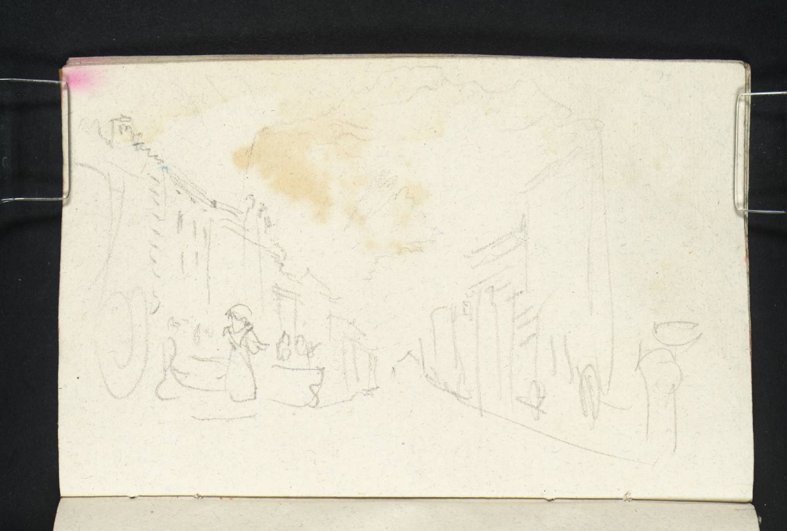 Street, with Alps Beyond